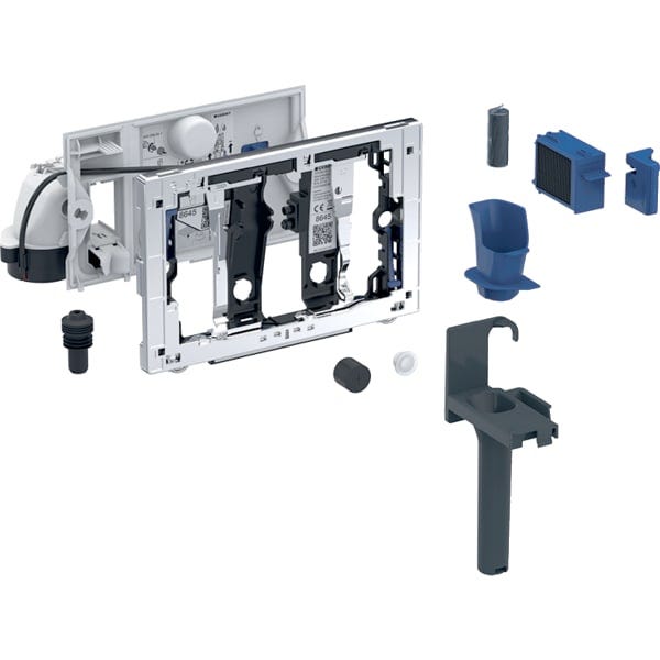 Geberit DuoFresh Modul mit automatischer Auslösung und Einschub für Geberit DuoFresh Stick, für Sigma UP-Spülkasten 12 cm: hochglanz-verchromt