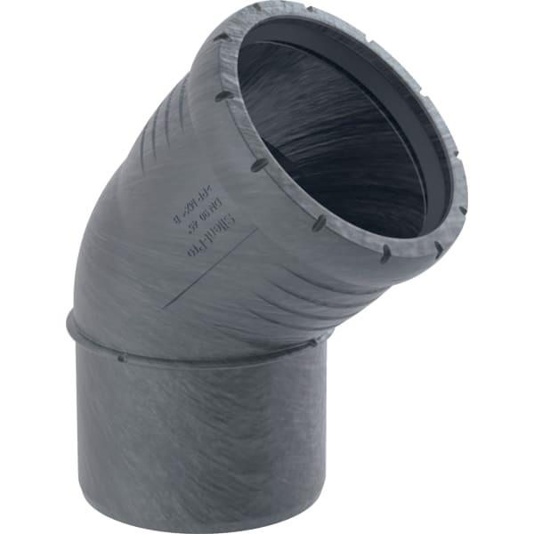 Geberit Silent-Pro Bogen: 45°