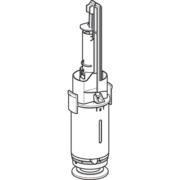Geberit Spülventil für AP-Spülkasten AP140, 2-Mengen-Spülung