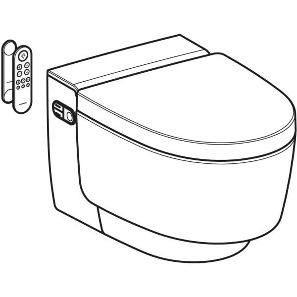Geberit AquaClean Mera Comfort WC-Komplettanlage Wand-WC