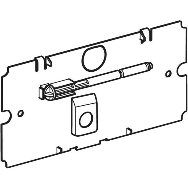 Geberit Schutzplatte zu UP-Spülkasten, ab Modell 1988