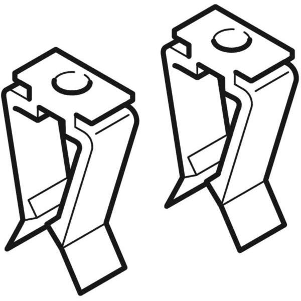 Geberit Set Deckelklammern (2 St.)