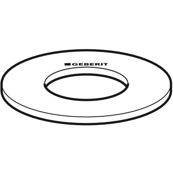 Geberit Flachdichtung für Spülventil für AP- und UP-Spülkasten aus Silikonkautschuk