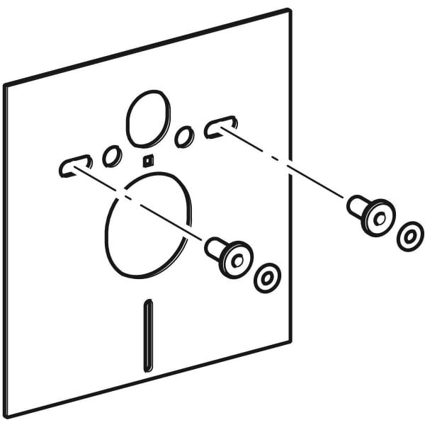 Geberit Schallschutzset für Wand-WC