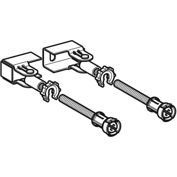 Geberit Duofix Set Wandanker für Einzelmontage, Ecklösung (2 St.)