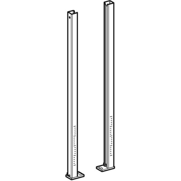 Geberit Duofix Set Fußverlängerungen für Fußbodenaufbauten 20–40 cm