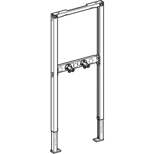 GE Duofix Element f. Dusche und BW 98-112 cm, Wandarmatur AP