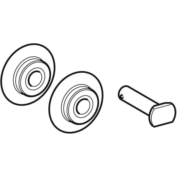 Set Schneidräder für Geberit Mapress Rohrschneider R: d=12–54mm