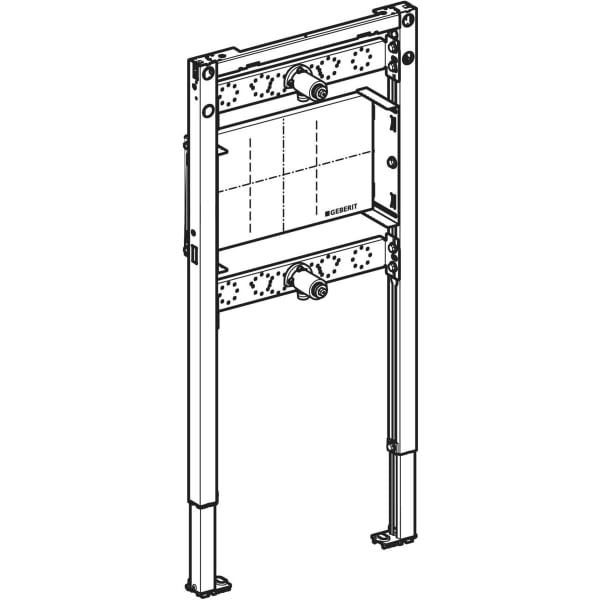 GE Duofix Element f. Dusche und BW 98-112 cm, Wandarmatur AP