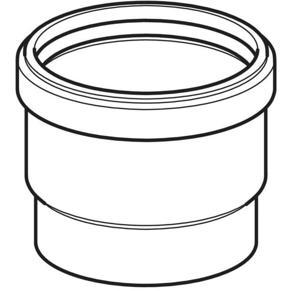 Geberit PE Steckmuffe mit Lippendichtung