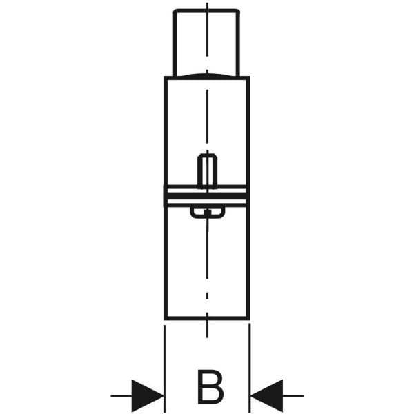 Rohrschelle mit Gewindemuffe G 1/2", verstellbar