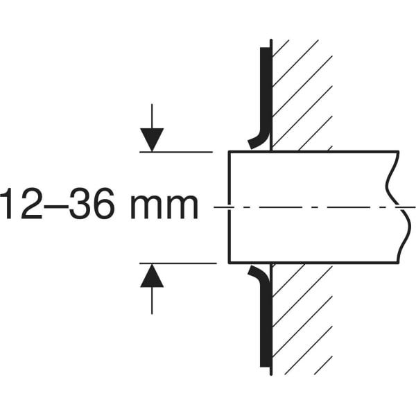 Geberit Abdichtscheibe für Anschlüsse