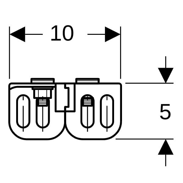 Geberit GIS Wandanbindung