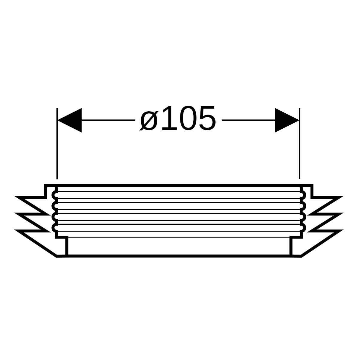 Geberit Manschette: d=105mm