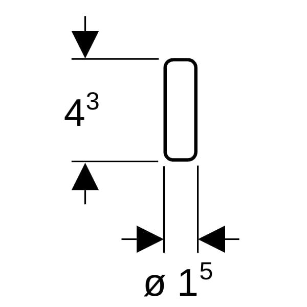 Geberit DuoFresh Stick