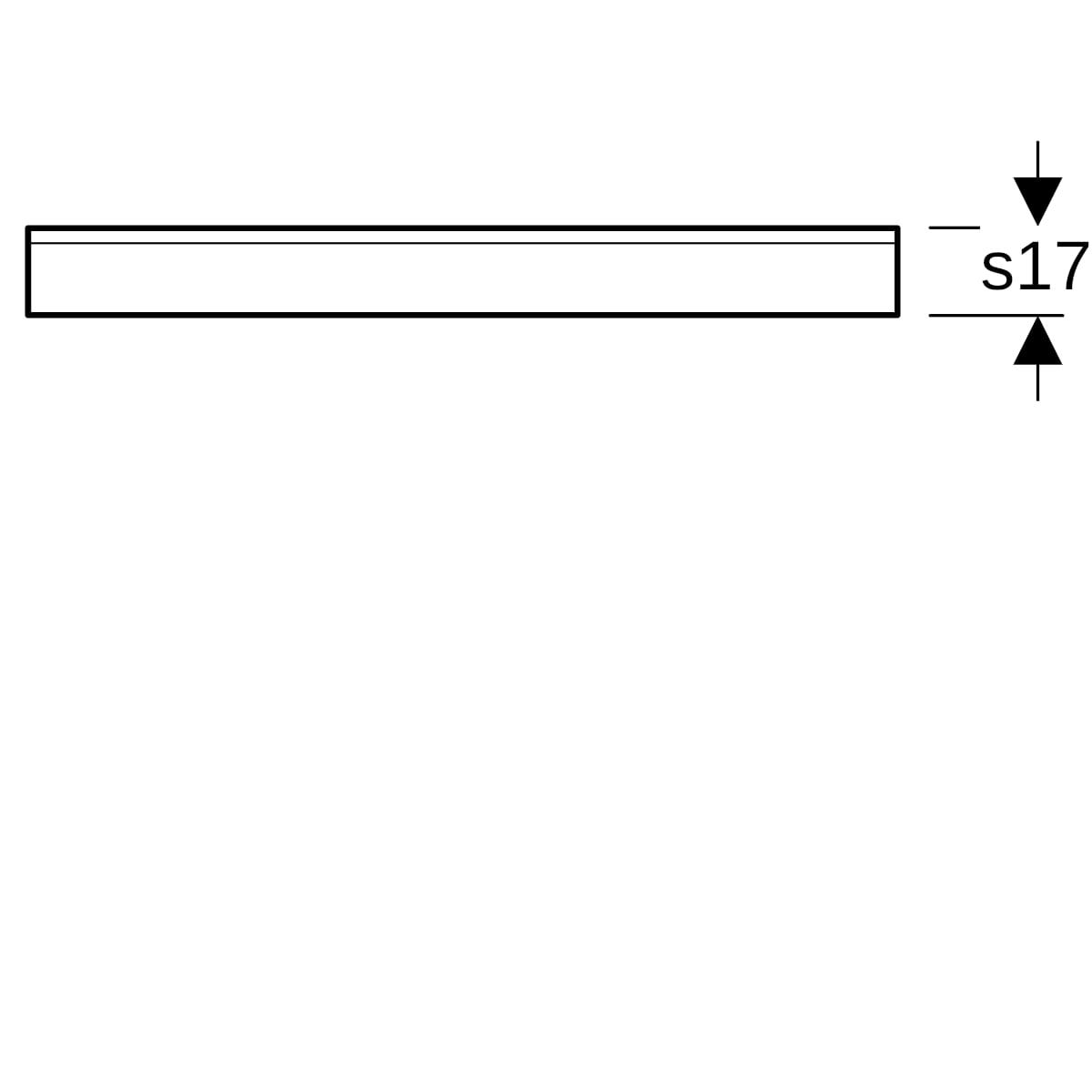Geberit Isol Flex Schalldämmmatte: B=78cm