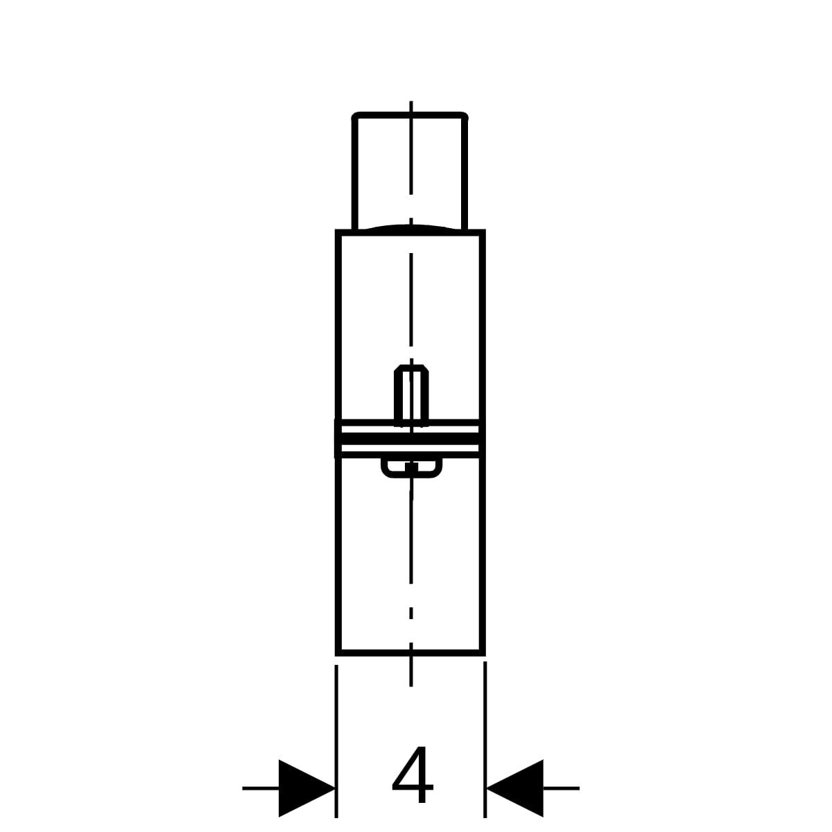Rohrschelle mit Gewindemuffe G 1/2", verstellbar
