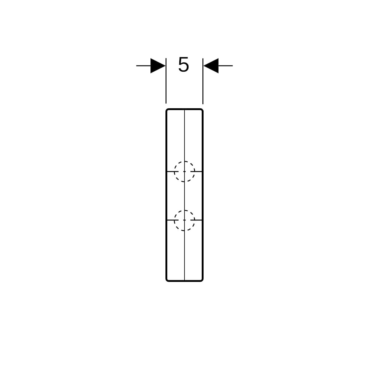 Geberit Mepla Kreuzungs-T-Stück mit Dämmbox: CW617N, d=20mm, d1=16mm, d2=20mm