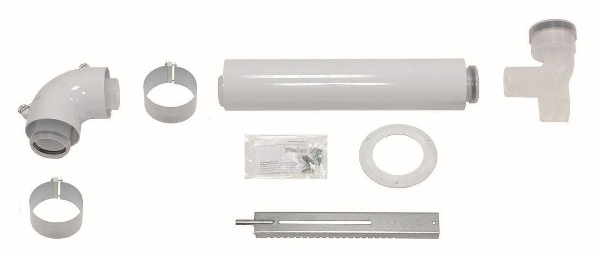 VAILLANT Basis-Anschluss-Set Brennwert 60/100 PP an Abgasl. DN 80 im Schacht