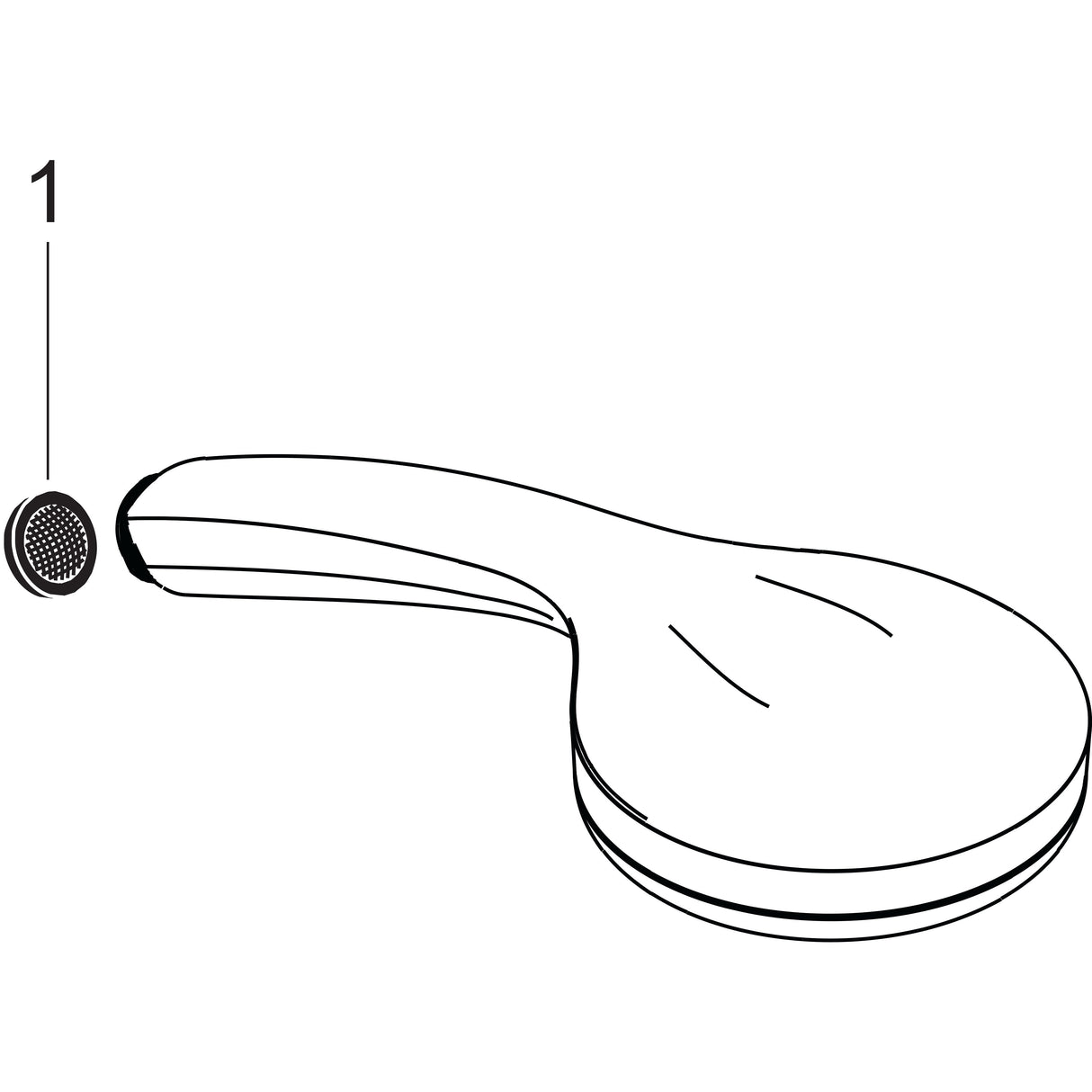 hansgrohe Croma 100 Handbrause Multi EcoSmart, Chrom