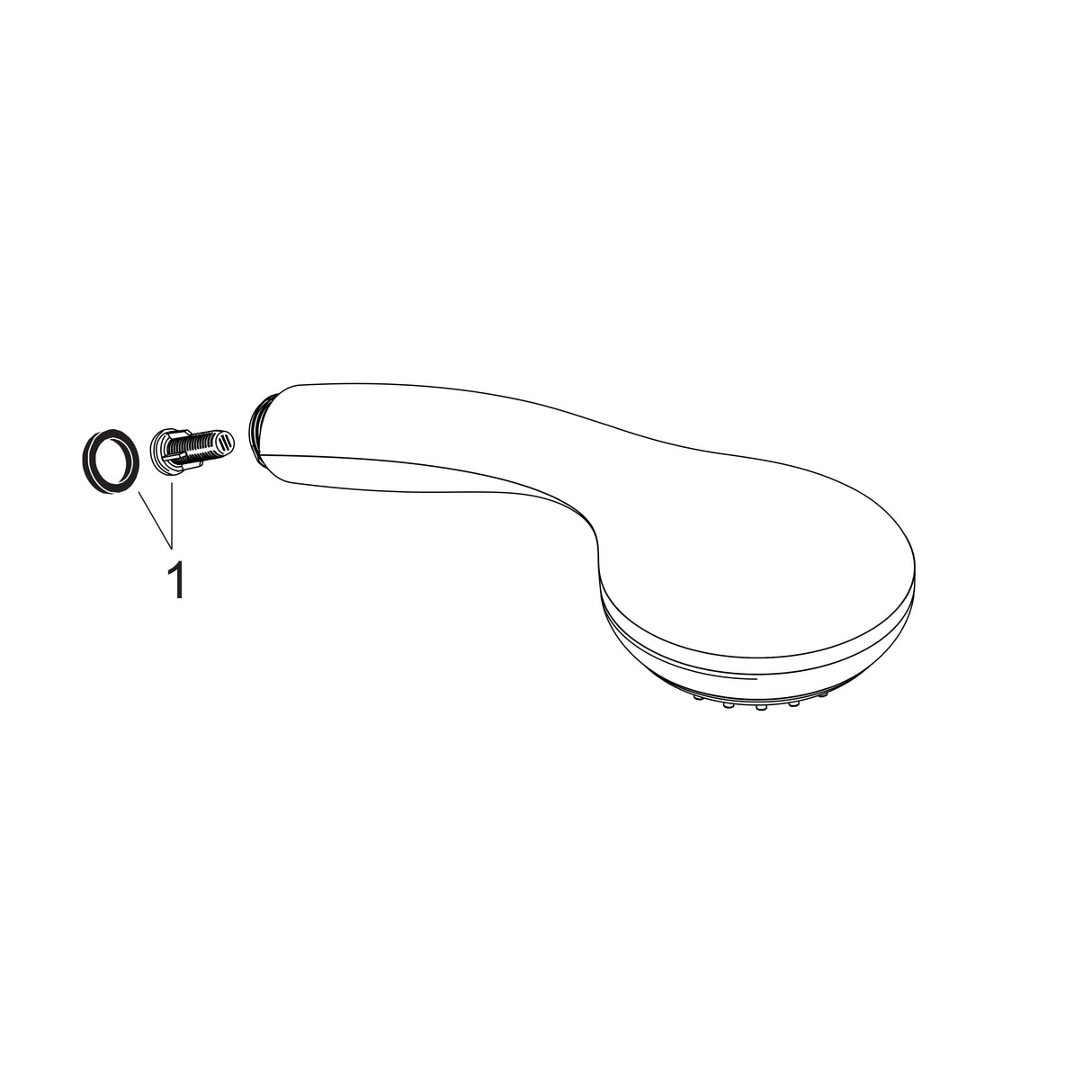 hansgrohe Crometta 85 Handbrause Mono, Chrom