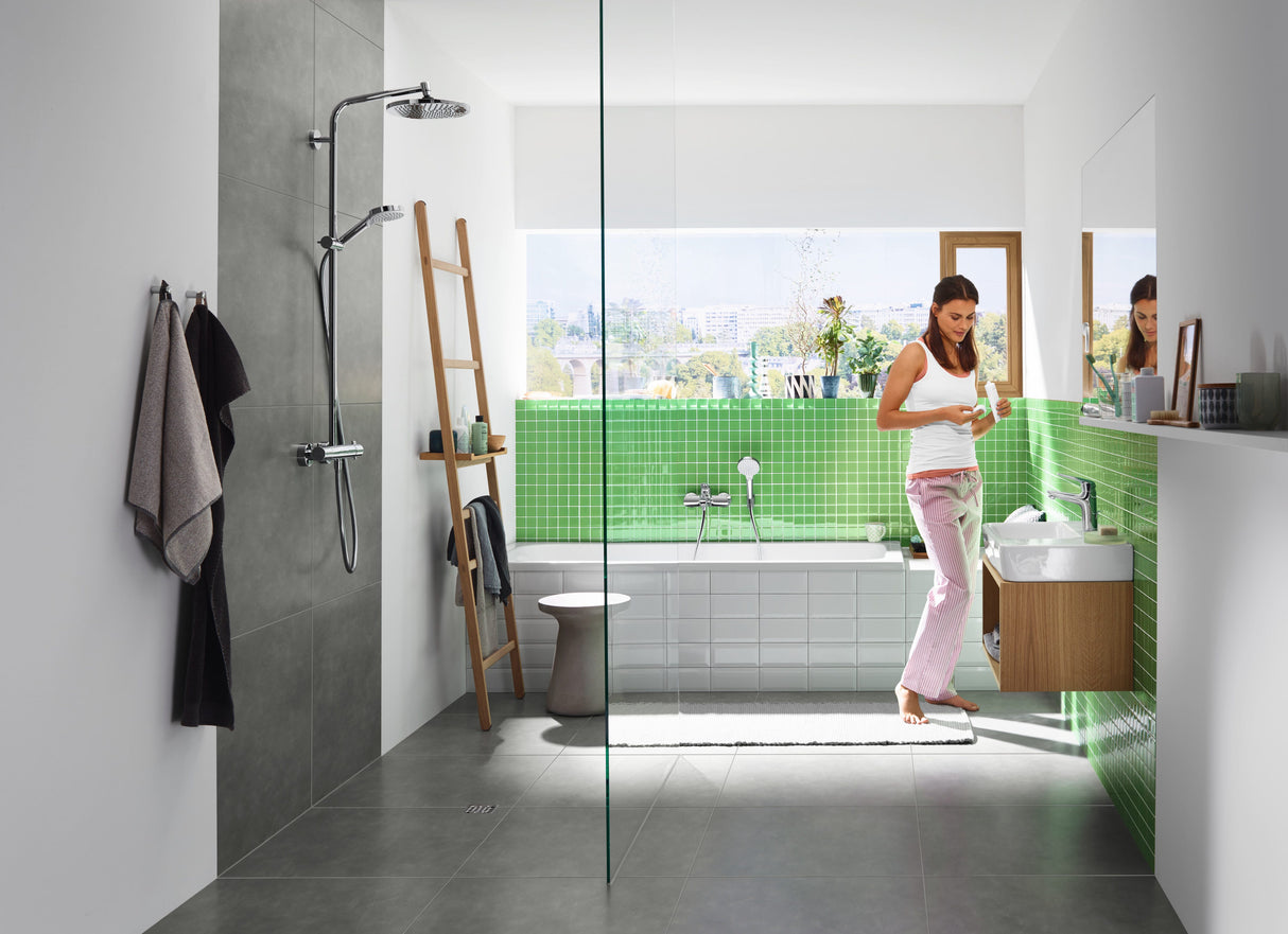 hansgrohe Crometta S Showerpipe 240 1jet mit Thermostat, Chrom