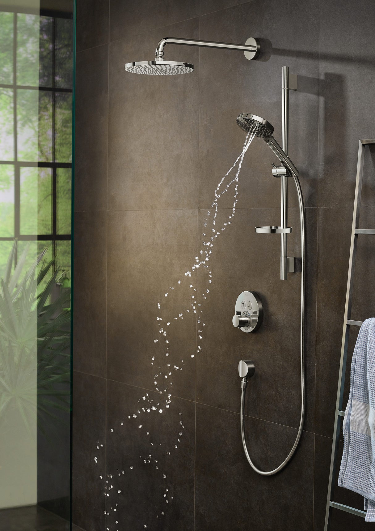 hansgrohe Raindance Select S Handbrause 120 3jet PowderRain, Chrom