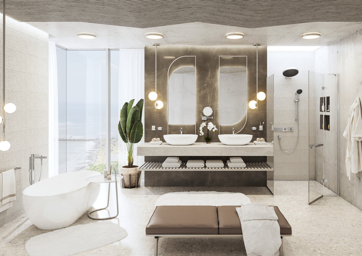 hansgrohe Unica Brausestange S Puro 90 cm mit Isiflex Brauseschlauch 160 cm, Chrom