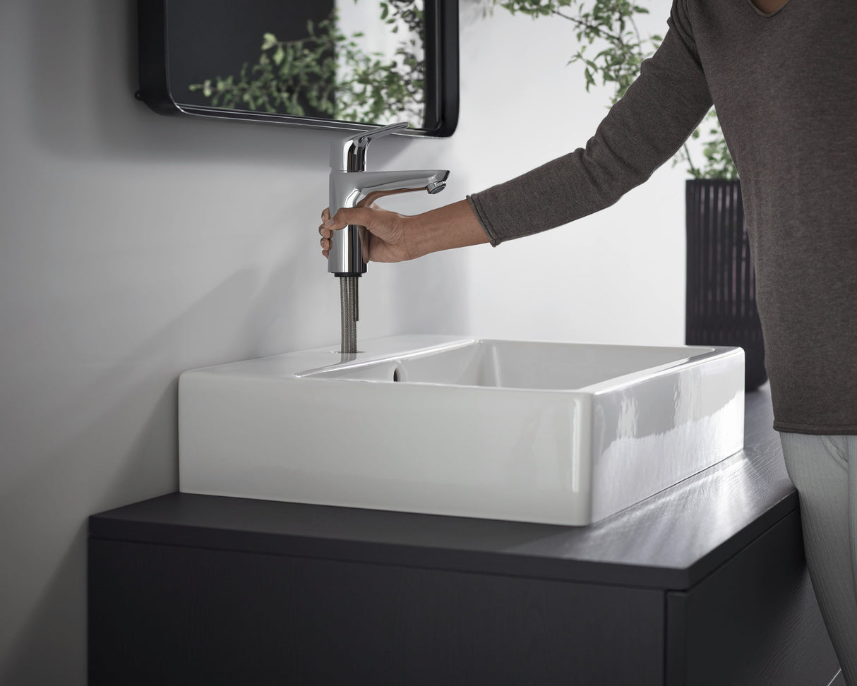 hansgrohe Focus Einhebel-Waschtischmischer 100 ohne Ablaufgarnitur, Chrom
