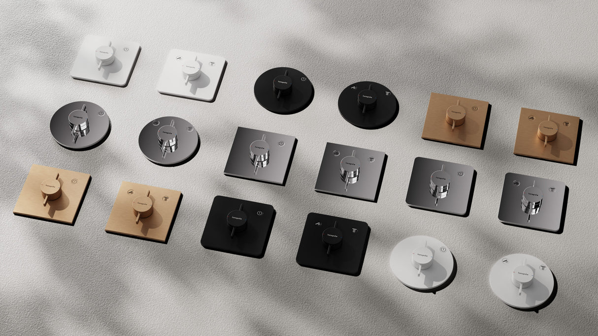 hansgrohe DuoTurn S Mischer Unterputz für 2 Verbraucher, Chrom