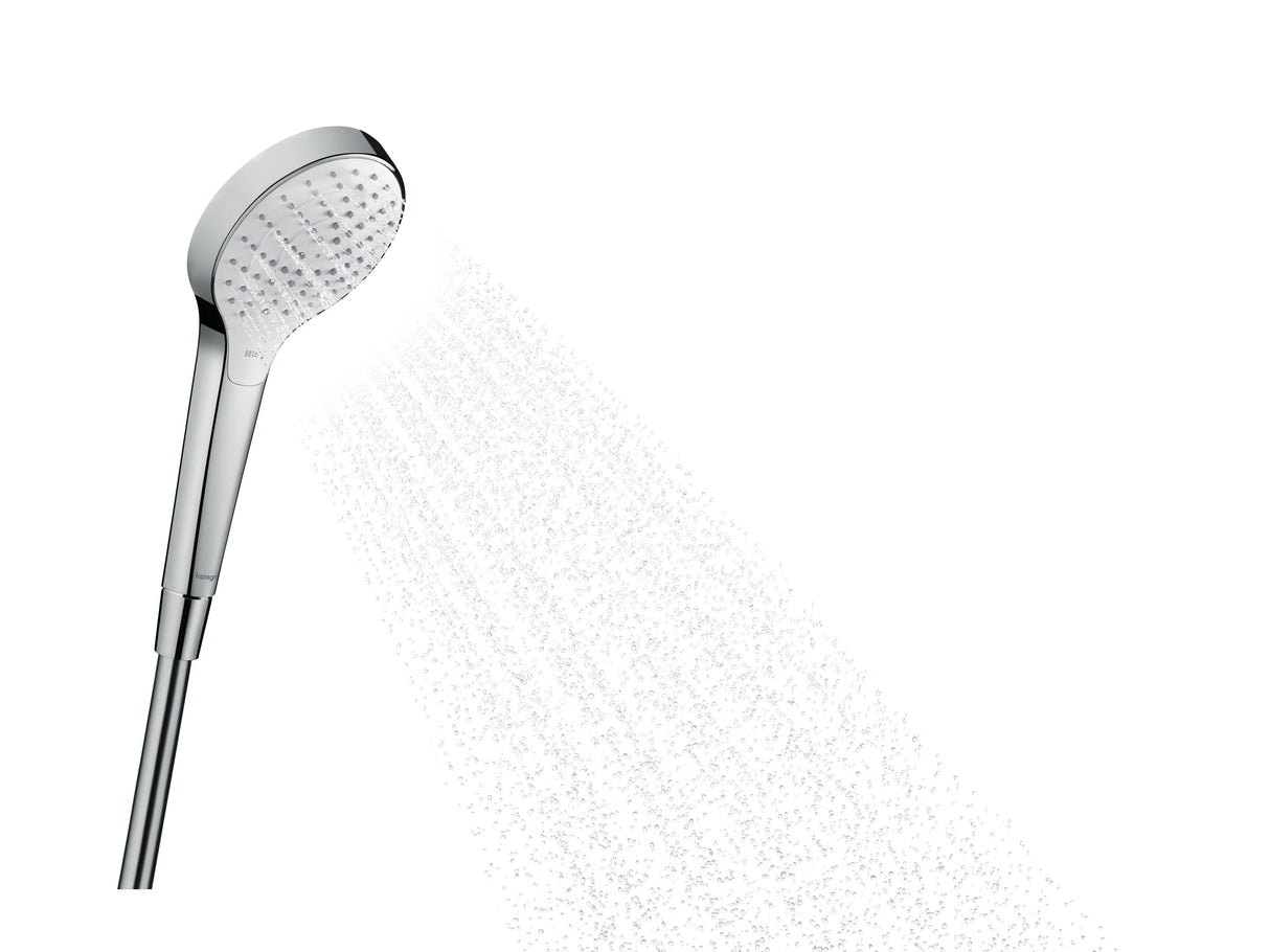 hansgrohe Croma Select S Handbrause 110 Vario, Weiß/Chrom