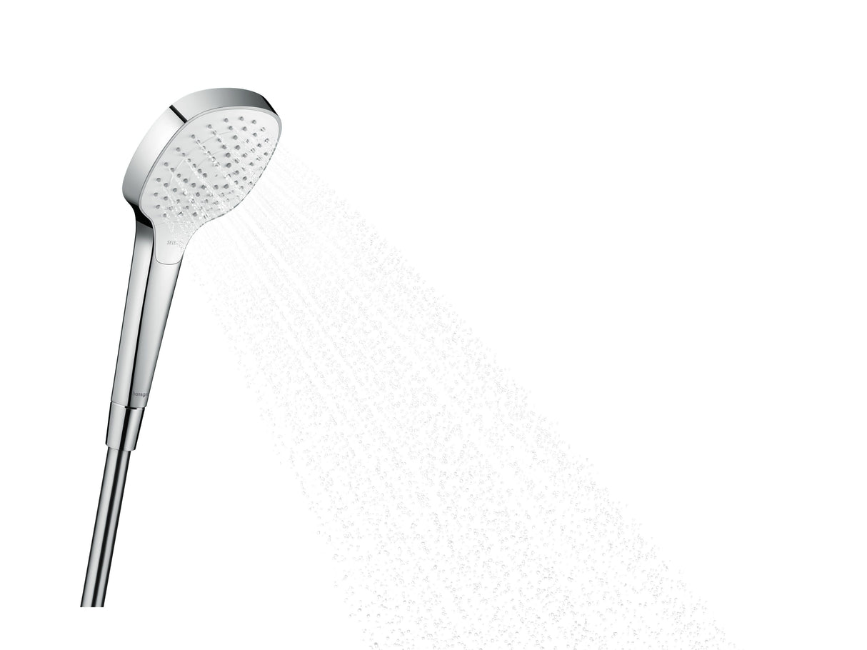 hansgrohe Croma Select E Handbrause 110 Vario, Weiß/Chrom