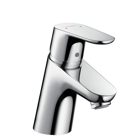hansgrohe Focus Einhebel-Waschtischmischer 70 mit Zugstangen-Ablaufgarnitur, Chrom