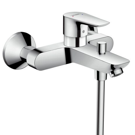 hansgrohe Talis E Einhebel-Wannenmischer Aufputz, Chrom