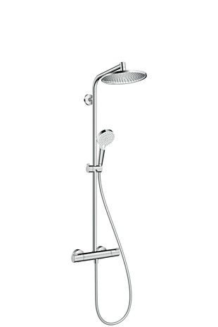hansgrohe Crometta S Showerpipe 240 1jet mit Thermostat, Chrom