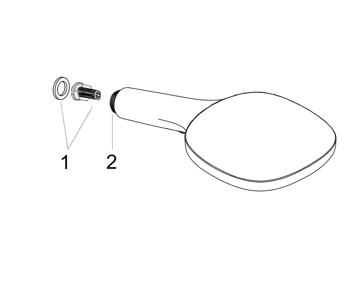 hansgrohe Raindance Select E Handbrause 120 3jet