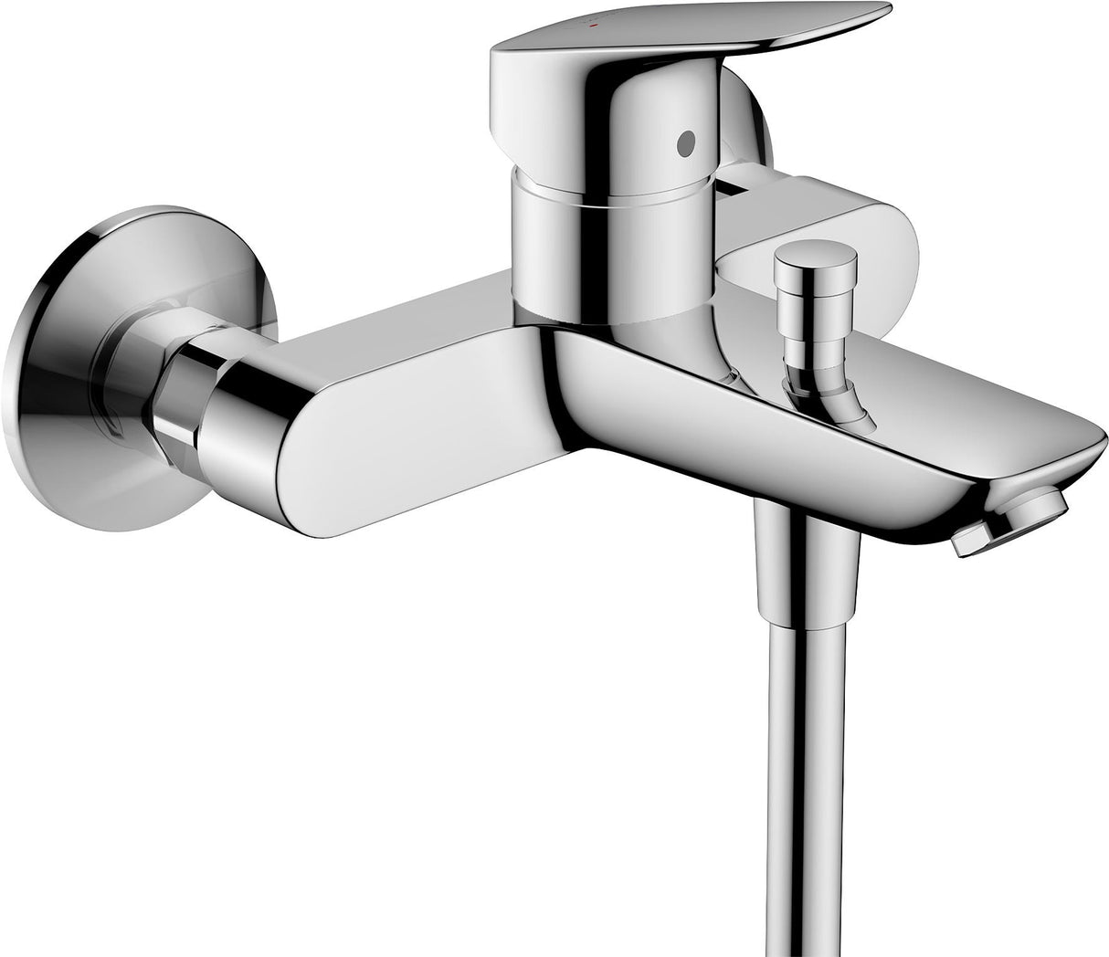 hansgrohe Logis Einhebel-Wannenmischer Aufputz, Chrom