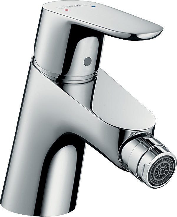 hansgrohe Focus Einhebel-Bidetmischer mit Zugstangen-Ablaufgarnitur, Chrom