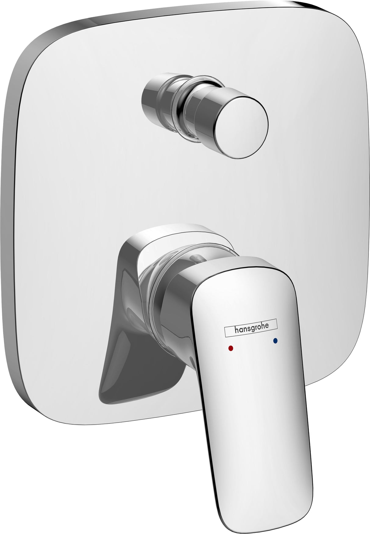 hansgrohe Logis Einhebel-Wannenmischer Unterputz mit integrierter Sicherungskombination nach EN1717 für iBox universal, Chrom