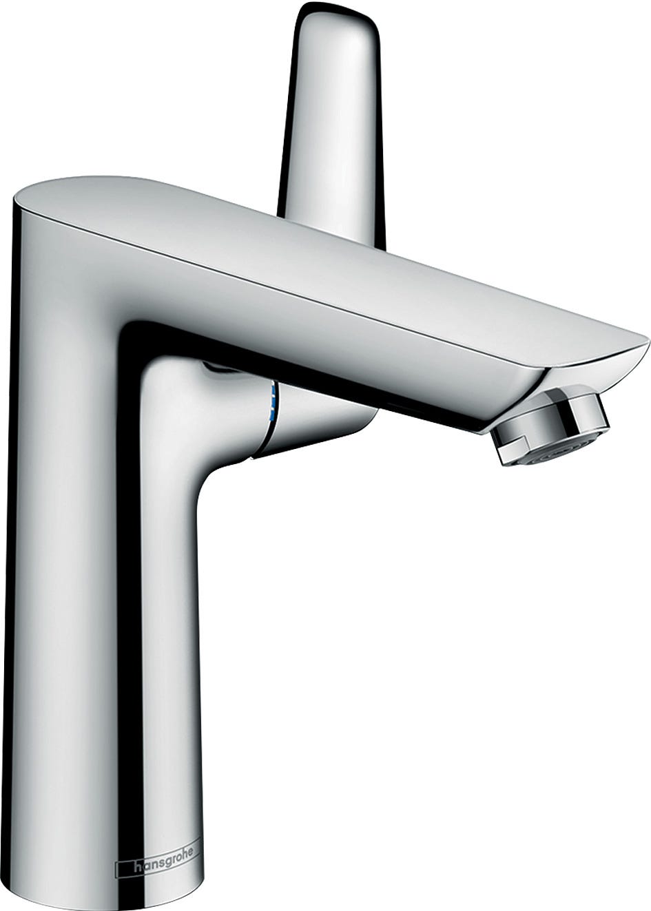 hansgrohe Talis E Einhebel-Waschtischmischer 150 mit Zugstangen-Ablaufgarnitur, Chrom