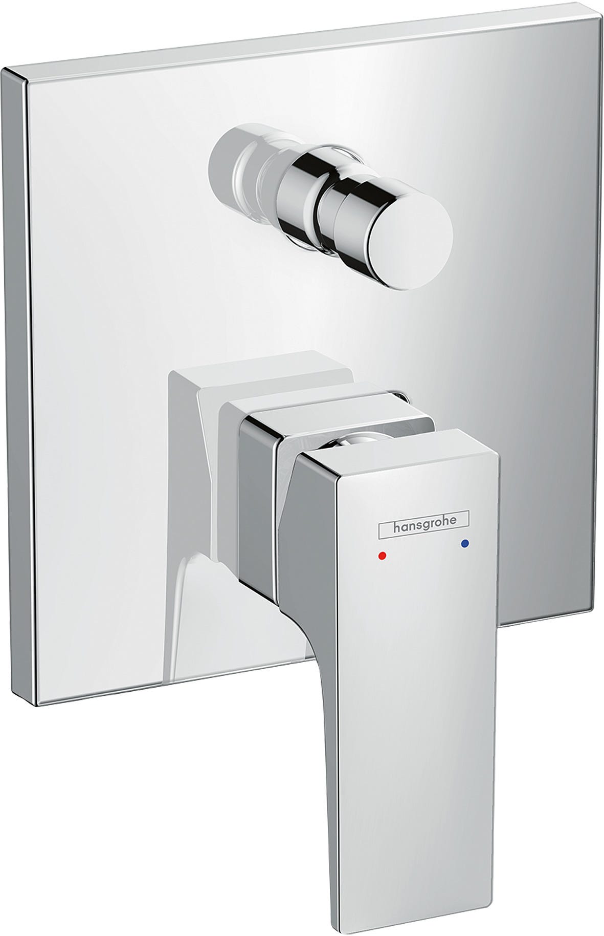 hansgrohe Metropol Einhebel-Wannenmischer Unterputz mit Hebelgriff für iBox universal, Chrom
