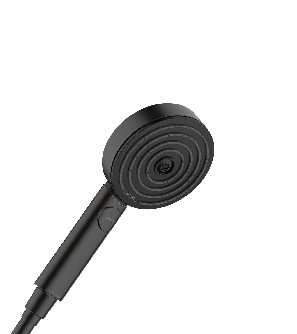hansgrohe Pulsify Select S Handbrause 3-Strahlarten mit Select-Taste, Kunststoff, Durchlauferhitzer geeignet