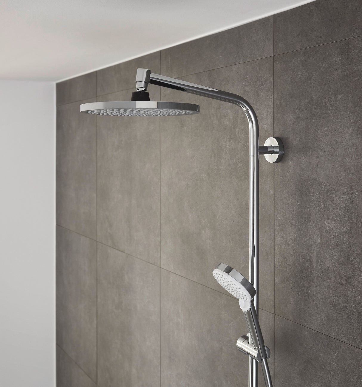 hansgrohe Crometta S Showerpipe 240 1jet mit Thermostat, Chrom