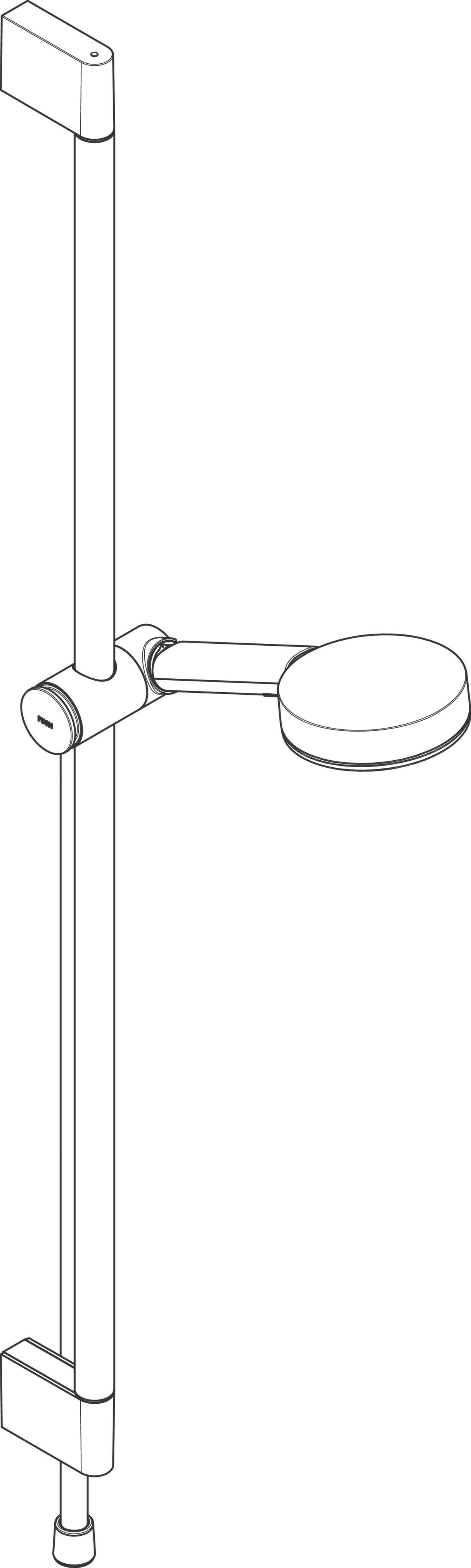 hansgrohe Pulsify Select S Brauseset 105 3jet Relaxation mit Brausestange rund