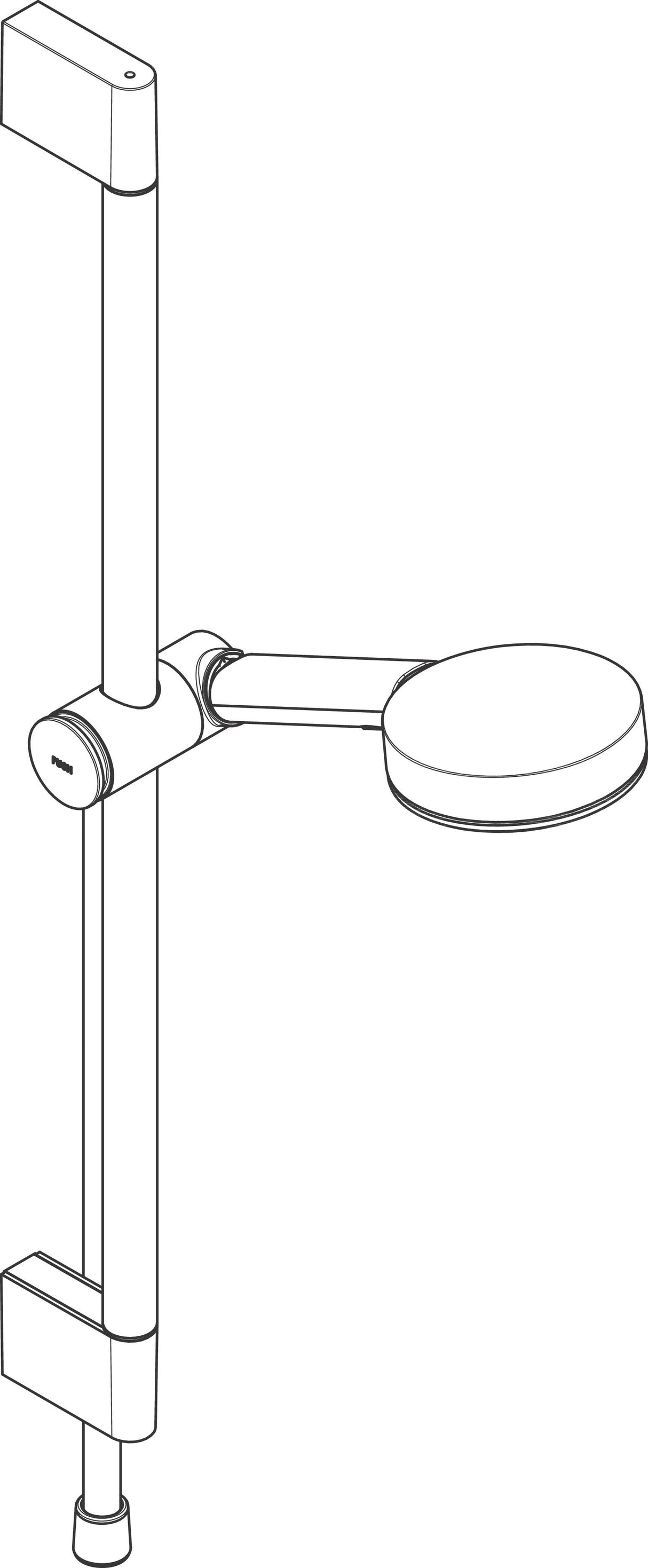 hansgrohe Pulsify Select S Brauseset 105 3jet Relaxation mit Brausestange rund