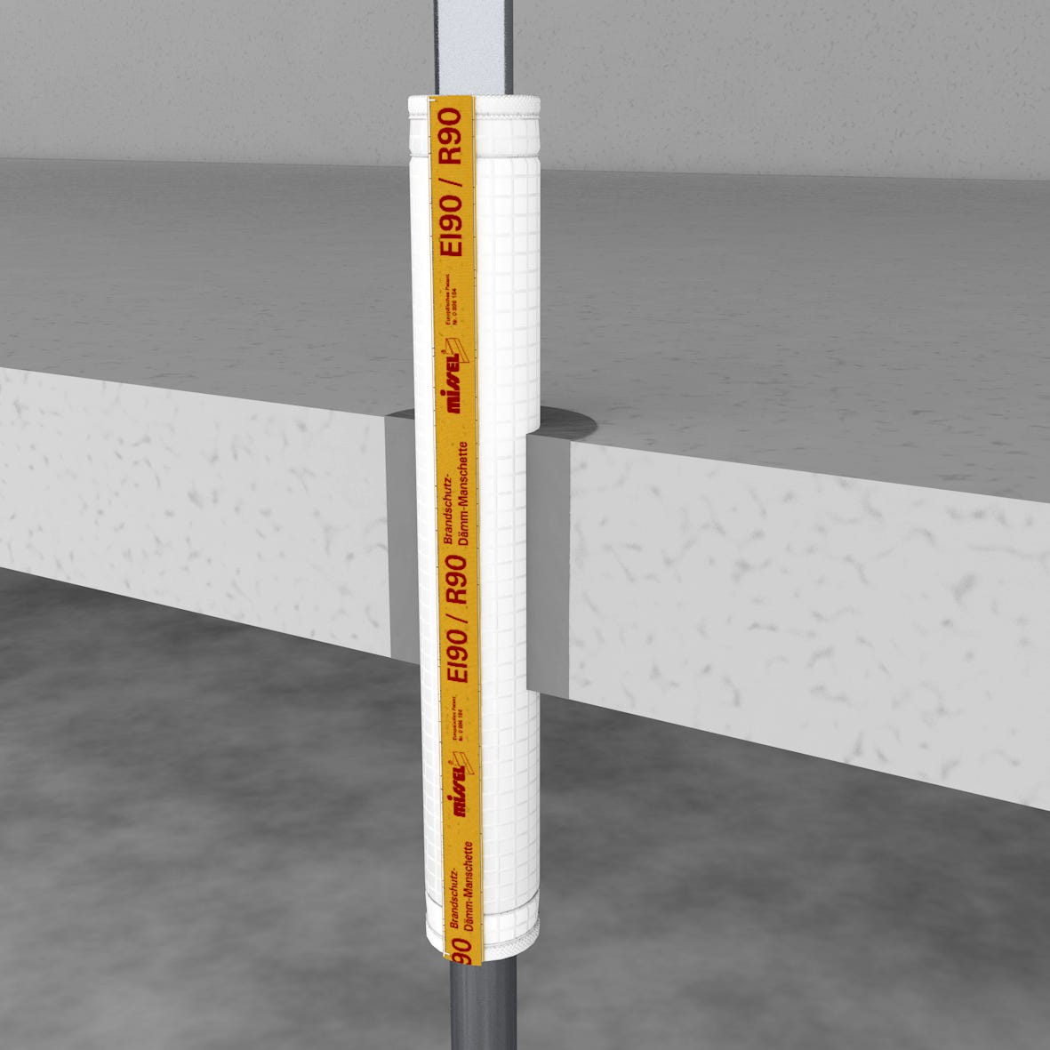 Missel Brandschutz-Dämm-Manschette BSM-R90, Material sonstige, Form rund, Feuerbeständigkeit 90 min, Breite 13 mm, Höhe 13 mm