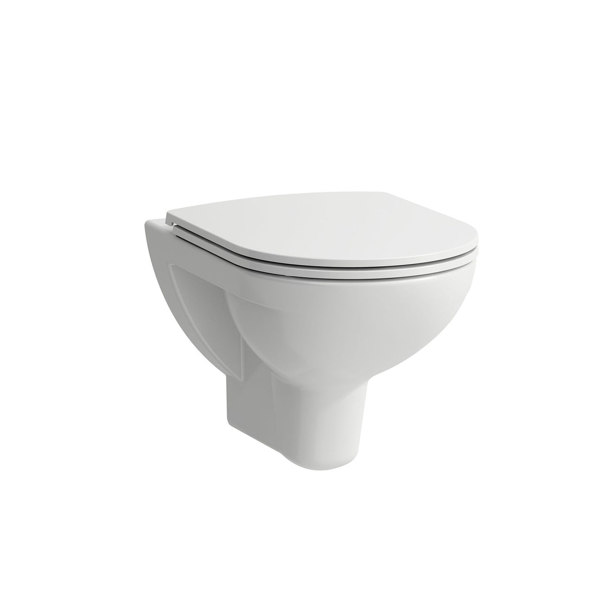 LAUFEN Tiefspül-WC wandhängend + Sitz LAUFEN PRO Pack spülrandlos weiß