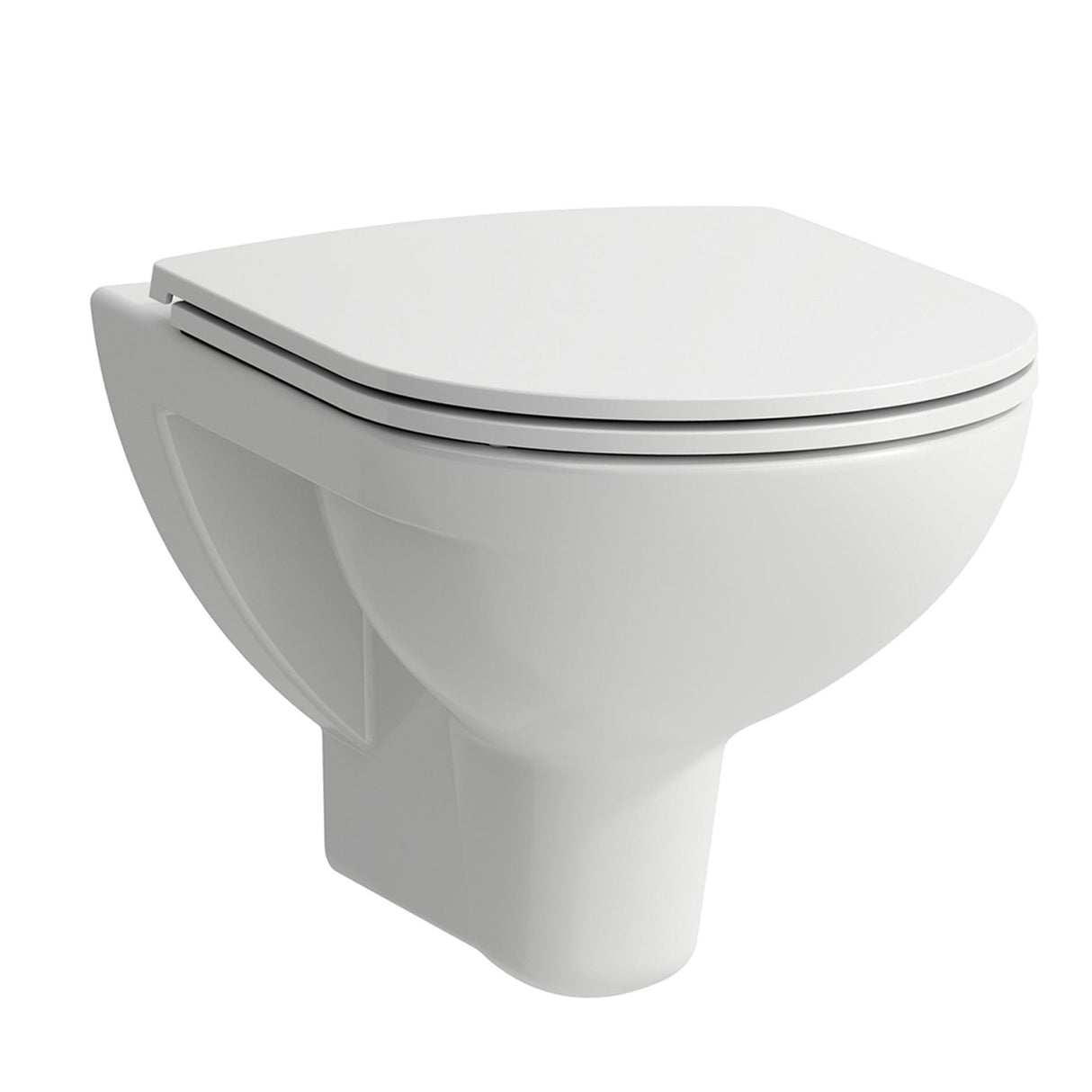 LAUFEN Tiefspül-WC wandhängend + Sitz LAUFEN PRO Pack spülrandlos weiß