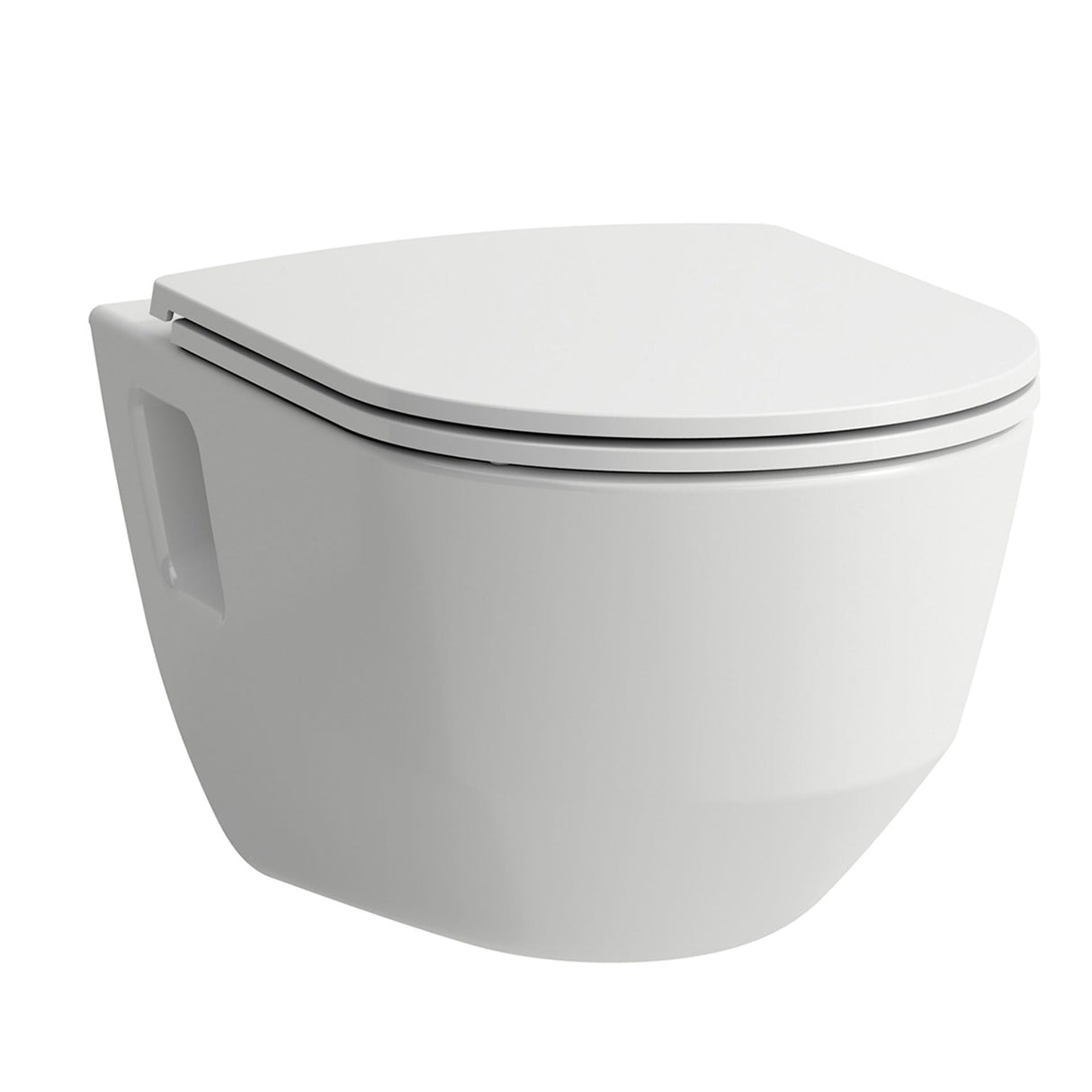 LAUFEN Tiefspül-WC wandhängend + Sitz LAUFEN PRO Pack spülrandlos weiß