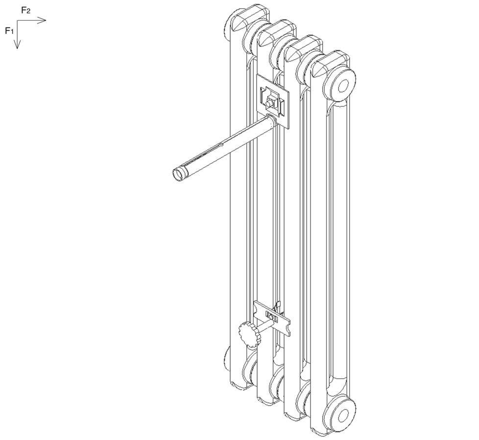 Bohrkonsole RHP Allzweckbohrkonsole mit Aufnahmeloch für Halter 10-597, 18 mm Kerndurchmesser